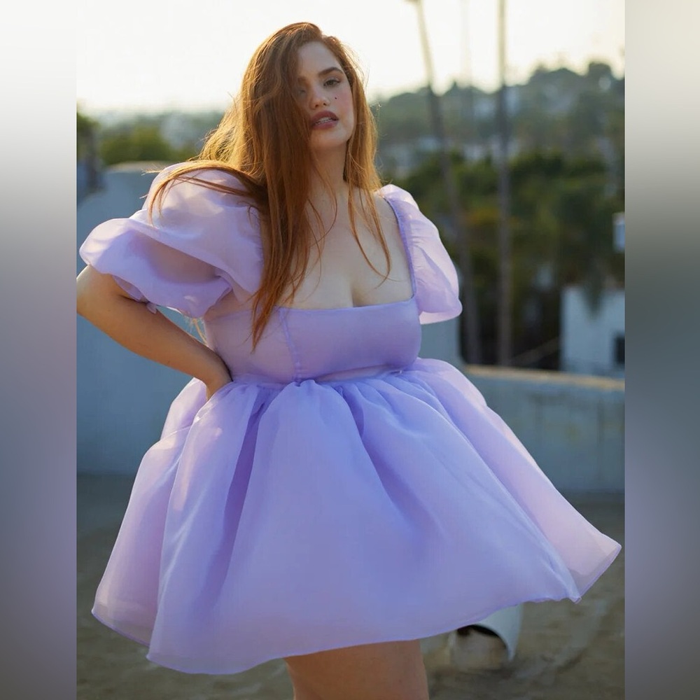 Selkie XL The Puff Dress in Lilac